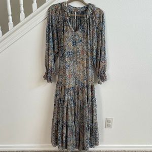 Free People “Feeling Groovy” Ivory Combo Dress (not for sale)